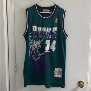 Mitchell & Ness Ray Allen Bucks Jersey